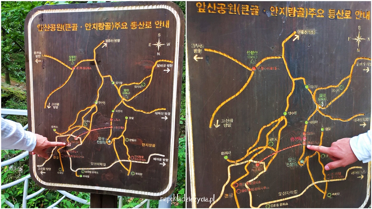 Trekking w Daegu (Korea Południowa): Daegu Apsan Park (Apsan Mountain)
