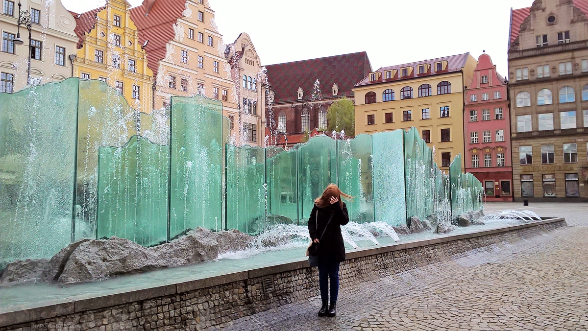 Wrocław weekend co zobaczyć Stary Rynek fontanna