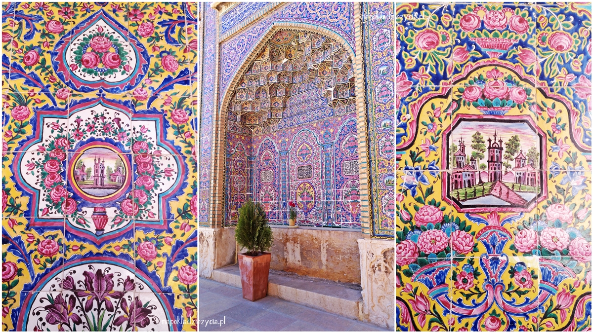 Różowy Meczet, Shiraz, Iran (atrakcje)