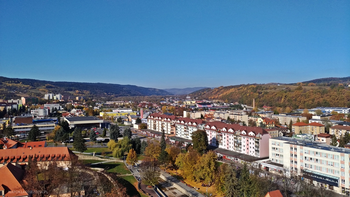 Bardejów, Słowacja: atrakcje, kościół św. Idziego, widok z dzwonnicy