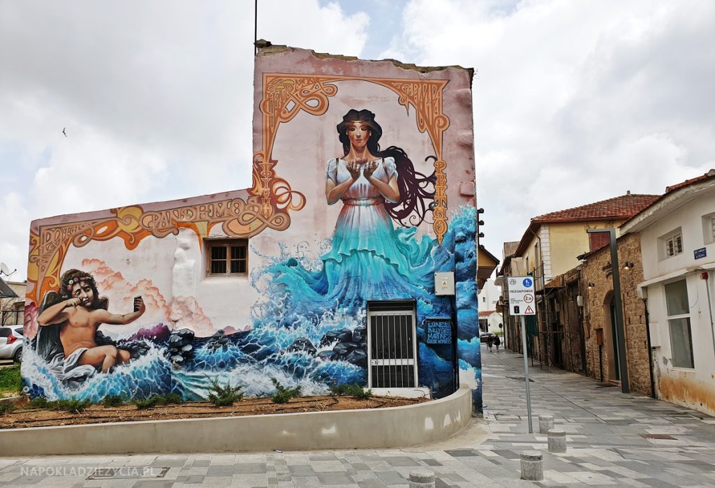 Sztuka uliczna w Pafos: Aphrodite's children