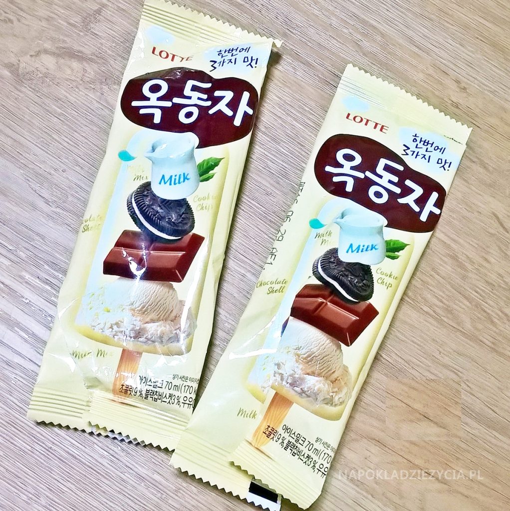 Korea Południowa: słodycze (lody Oreo 2)